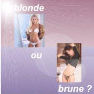 blonde ou brune??????