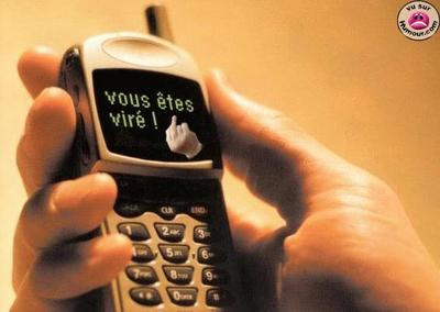 Vous etre viré
