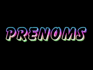 kel est ton prénom